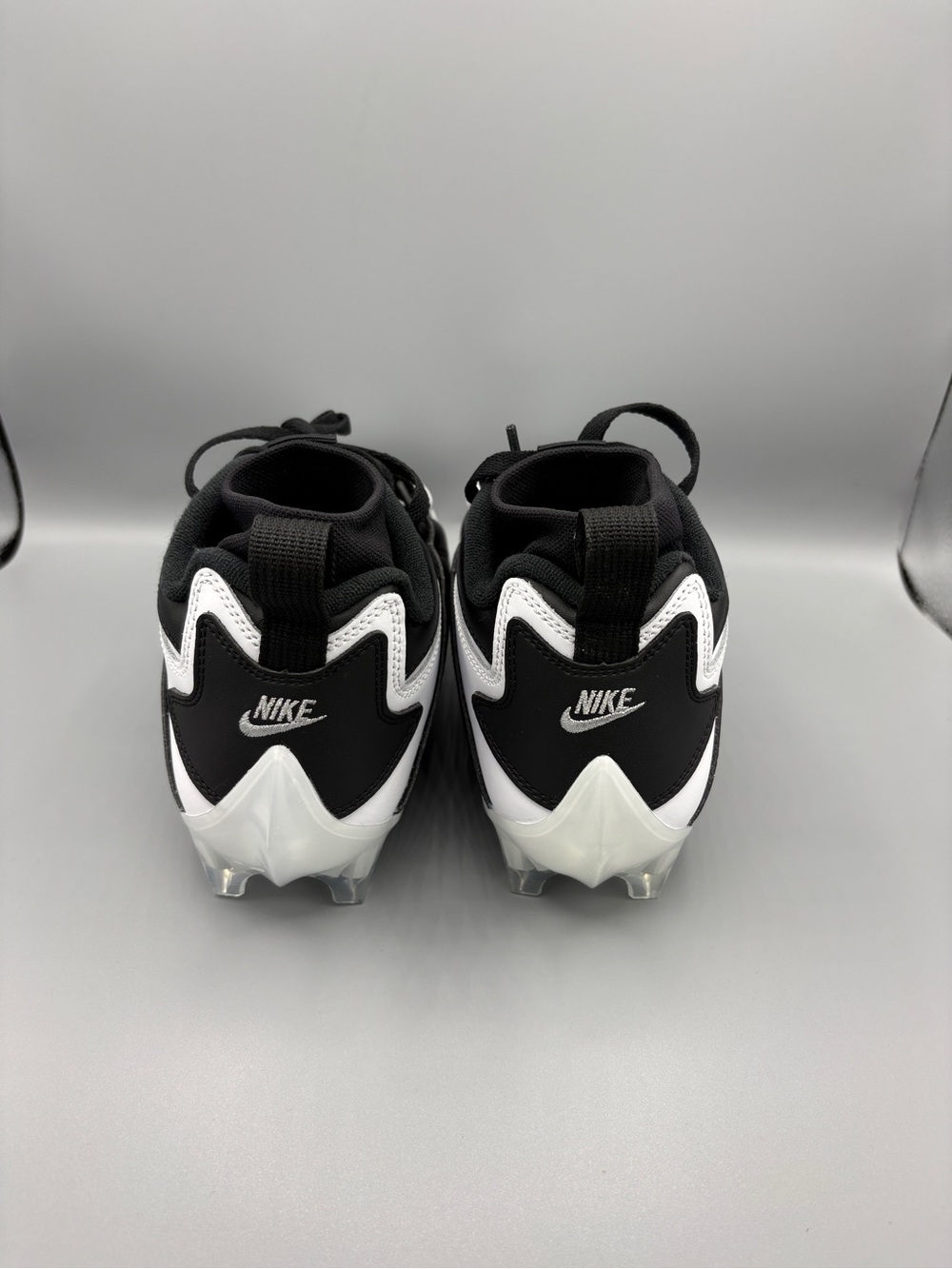 New Nike Diamond Turf 93 TD Mens sz 9 Football Cleats White Black HF5298 101 - Picture 5 of 5